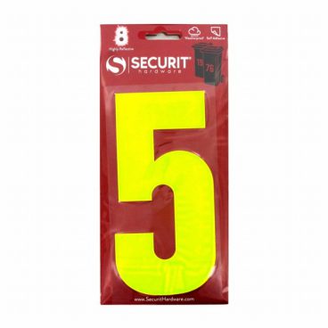 STICKY NUMBER HI-VIS – 5 LARGE