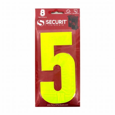 STICKY NUMBER HI-VIS - 5 LARGE