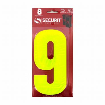 STICKY NUMBER HI-VIS – 9 LARGE