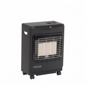 Lifestyle – Radiant Mini Gas Heater 4.2kW – Black