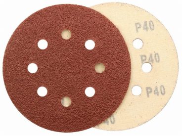 mica03/24 SANDING DISC COARSE 40 GRIT PK10 ABRACS