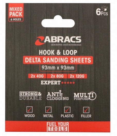 DELTA SHEET MIXED PK6 ABRACS - Image 2