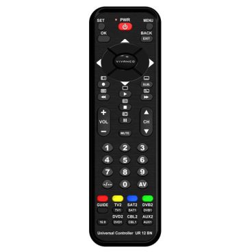 Vivanco – Universal Remote Control – Black
