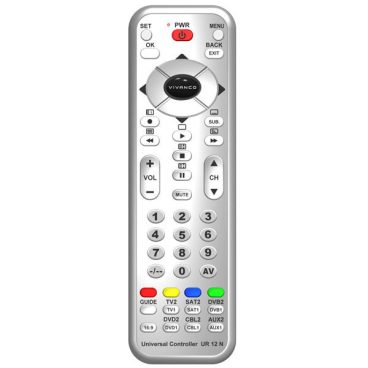 Vivanco – Universal Remote Control – Silver