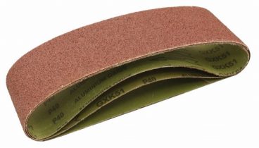 SANDING BELT COARSE 40 GRIT PK3 ABRACS