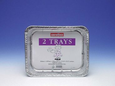 FOIL TRAY CAROLINE 1014 PK2
