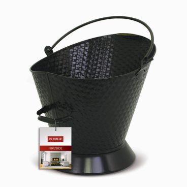 DeVielle – Coal Hod Waterloo Basket Weave – Black