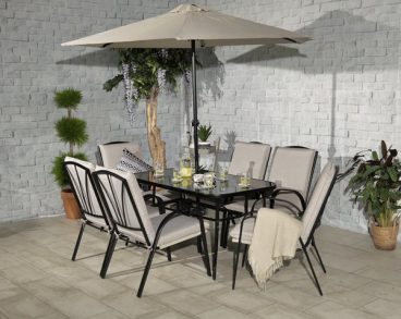 AMALFI 6 SEATER DINING SET (2023)