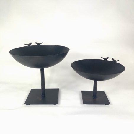 Brass World - Antique Bird Bath Brown Small