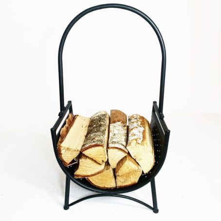 BrassWorld - Log Holder with Curved Handle