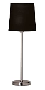 Tall Stick Table Lamp – Black
