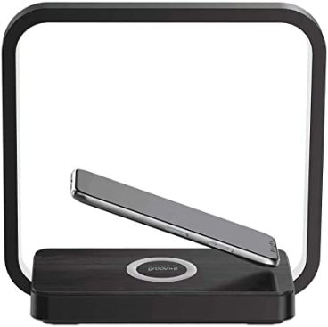 Artemis – Touch Lamp & Wireless Charging Pad – Black
