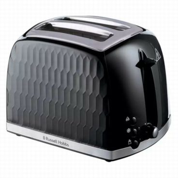 Russel Hobbs – Honeycomb 2 Slice Toaster – Black