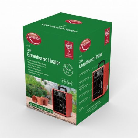HEATER GREENHOUSE ELECTRIC 2KW* - Image 2