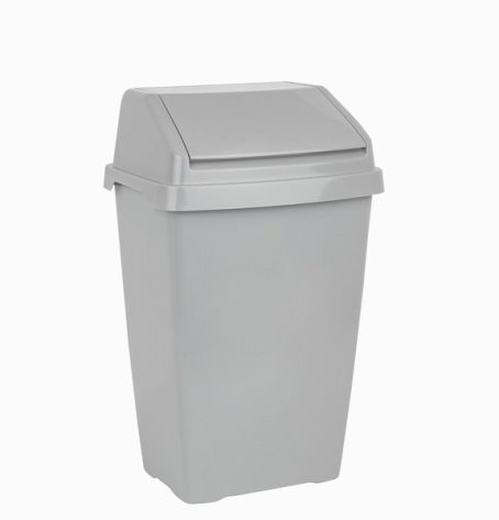 Wham - Lift Top Bin 25L - Grey