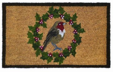 My Mat Coir – Christmas Robin – 45x75cm