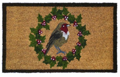 My Mat Coir - Christmas Robin - 45x75cm