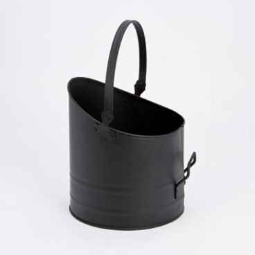 COAL BUCKET LARGE BLACK 2SET