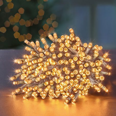 Premier - 360 LED SupaBrights Gold 6M (Clear Cable) - Image 3