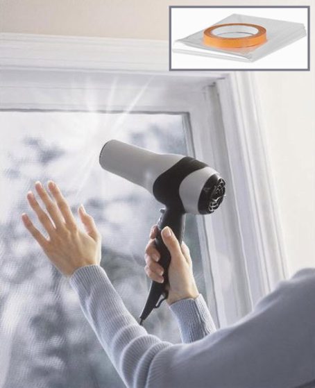 DRAUGHT EXCLUDER WINDOW INSULATION GLAZING FILM - Image 2