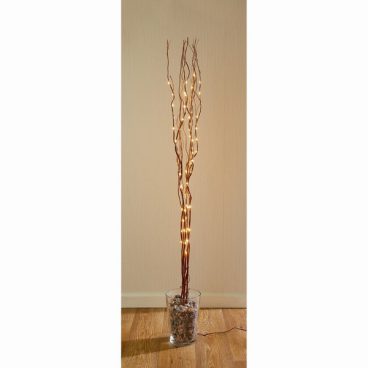 Premier – LED Twig Lights Brown 1.2M