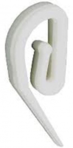 Murpack – Curtain Hooks White – 100Pack