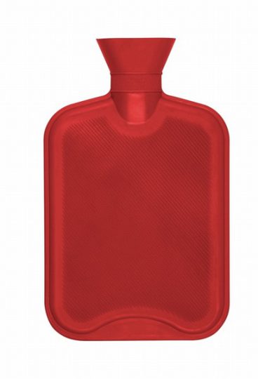 Hot Water Bottle Rubber Red