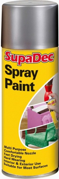 SUPASPRAY SILVER 400ML*