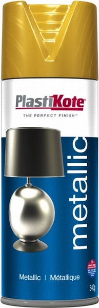 PlastiKote – Metallic Spray – Gold 400ml