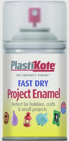 PlastiKote – Fast Dry Enamel Aerosol – Clear 100ml