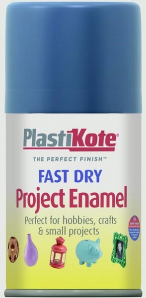 PlastiKote – Fast Dry Enamel Aerosol – Harbour Blue 100ml