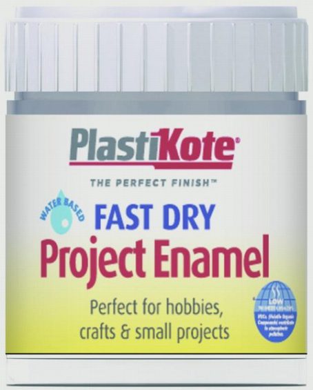 PlastiKote - Fast Dry Enamel Jar - Pewter 59ml