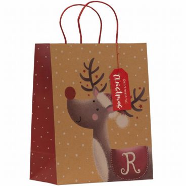 GIFT BAG REINDEER SMALL