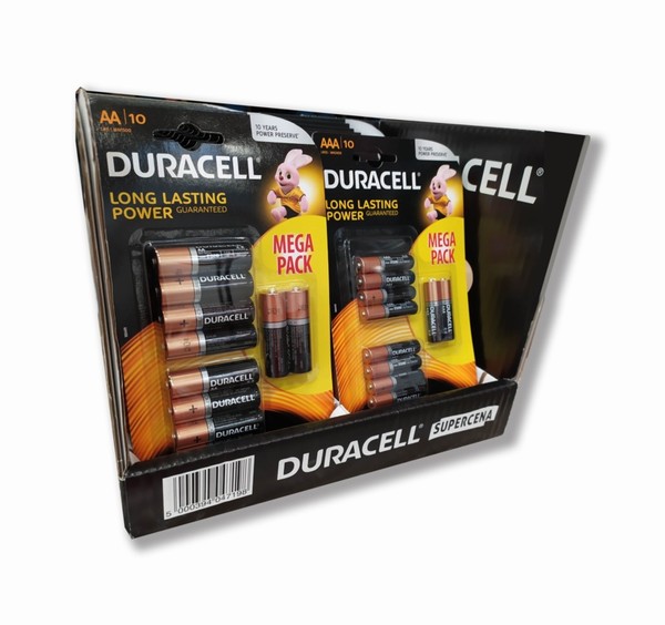 Duracell Plus AA Battery 10 Pack David Neill Mica