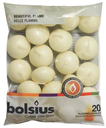 Bolsius – Floating Tealights – Pack of 20