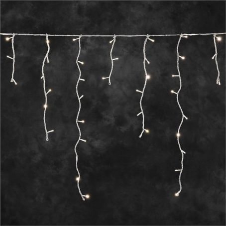ICICLES LIGHTS LED SNOWING 180 WARM WHITE 4.6M