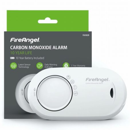 FireAngel Carbon Monoxide Alarm 10 Year Life