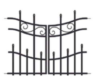 Panacea – Kensington Mini Fence Gate