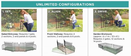 Panacea - Kensington Mini Fence 76x93cm - Image 2