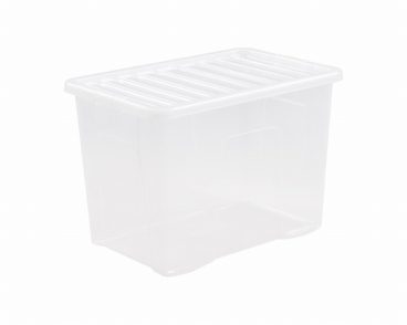 Wham – Clip Lid Storage Box 80L Clear