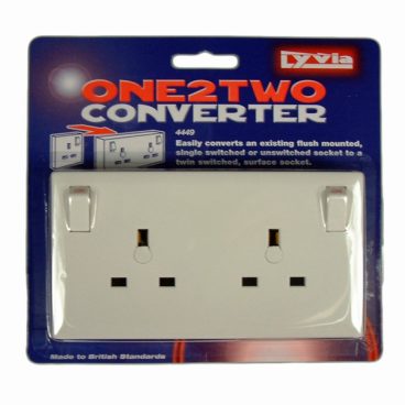CONVERTER SOCKET 2 WAY n/r