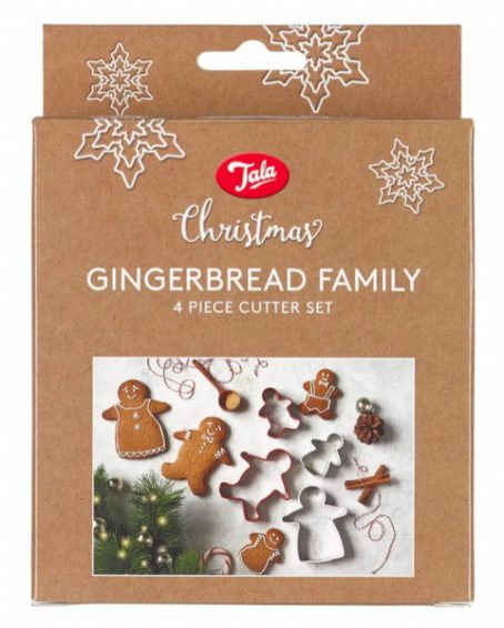 XMAS COOKIE CUTTERS GINGERBREAD FAMILY - Image 2