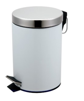 BlueCanyon – Pedal Bin White 3L