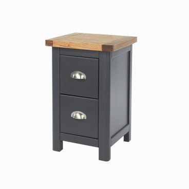DUNKELD BEDSIDE 2 DRAWER PETITE
