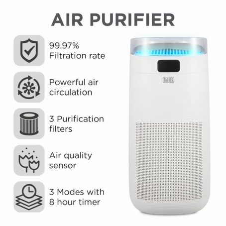 AIR PURIFIER WHITE BLACK & DECKER - Image 2