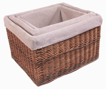 LOG BASKET SOMERSET RECTANGLE MEDIUM