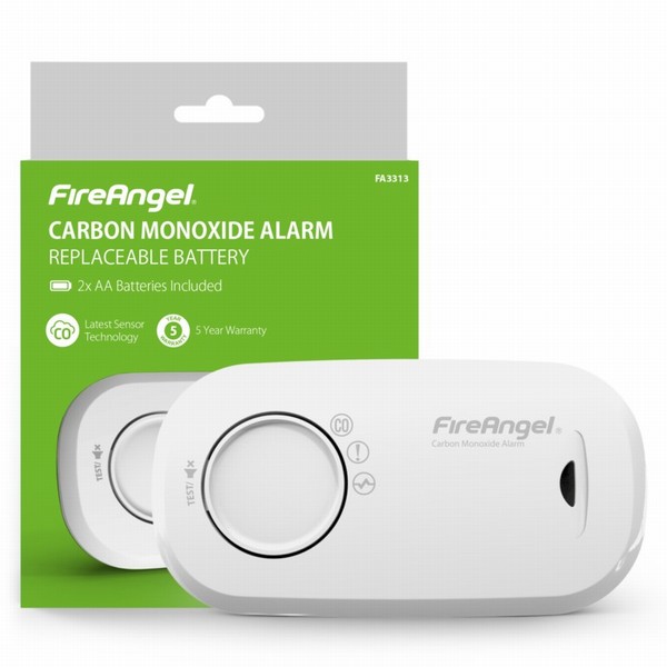 CARBON MONOXIDE ALARM BATTERY FIRE ANGEL David Neill Mica