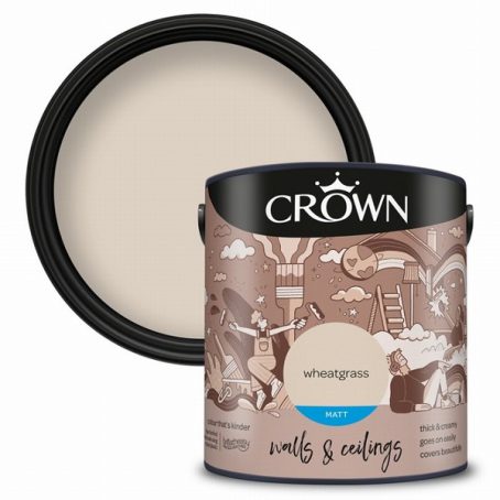 Crown - Matt Emulsion Wheatgrass 2.5L
