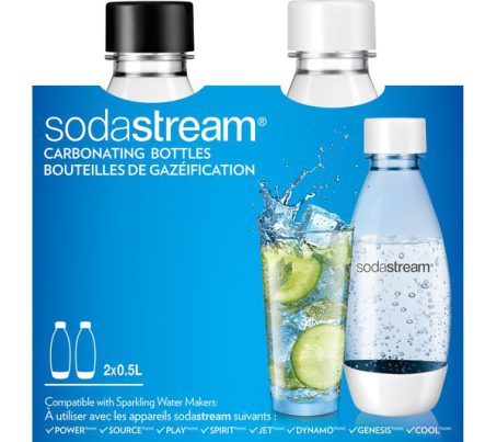 Sodastream - Fuse Carbonating Bottles Twin Pack 500ml