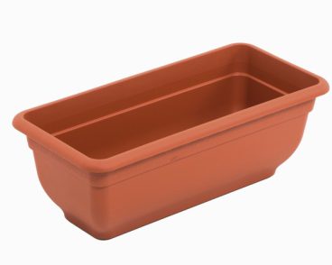 BELL POT TROUGH PLANTER TERRACOTTA 47CM (2 FOR £4)